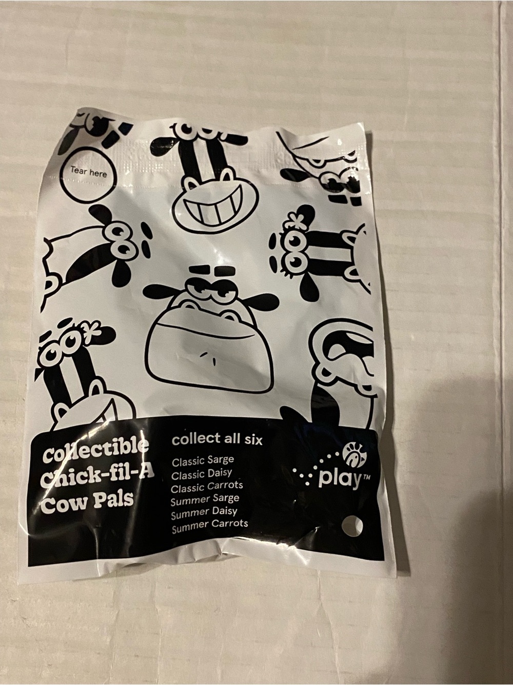 Cow Pals blind bag Chick- Fil-A collectible toy NEW sealed